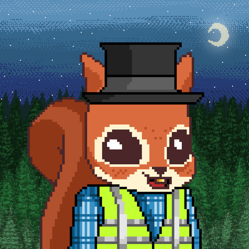 Pixel Squirrels #4018